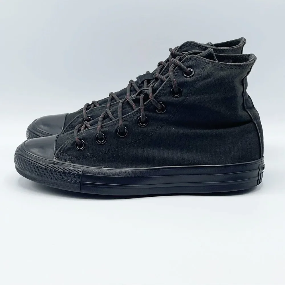 Converse All Star Chuck Taylor black on black high too sneakers - Kids 5